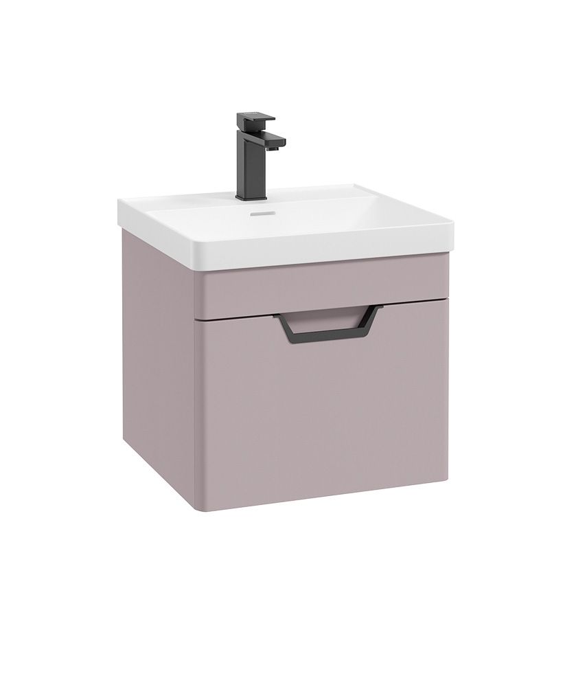 FREYA Wall Hung Single Drawer Vanity Unit & Basin
