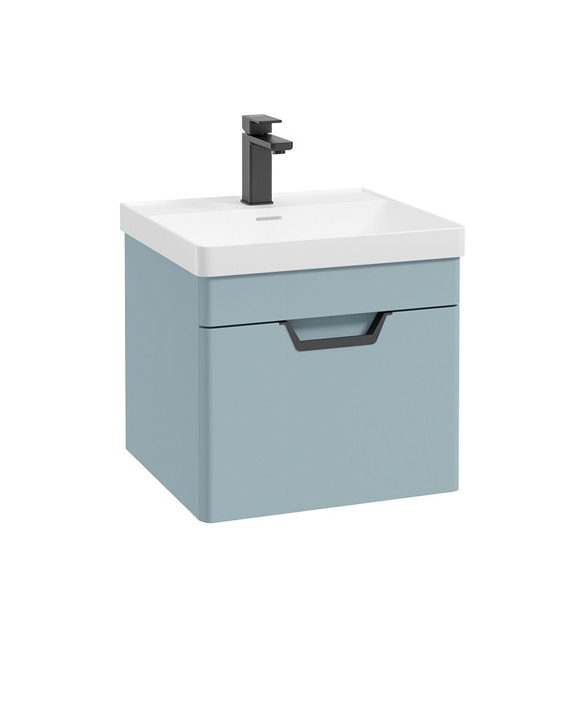 FREYA Wall Hung Single Drawer Vanity Unit & Basin