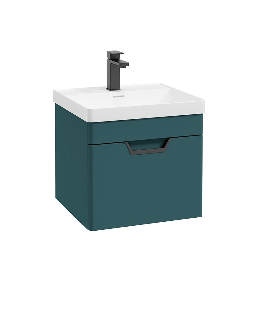 FREYA Wall Hung Single Drawer Vanity Unit & Basin