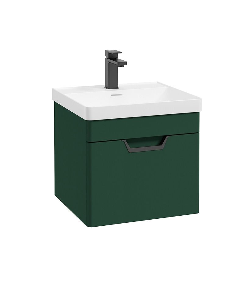 FREYA Wall Hung Single Drawer Vanity Unit & Basin