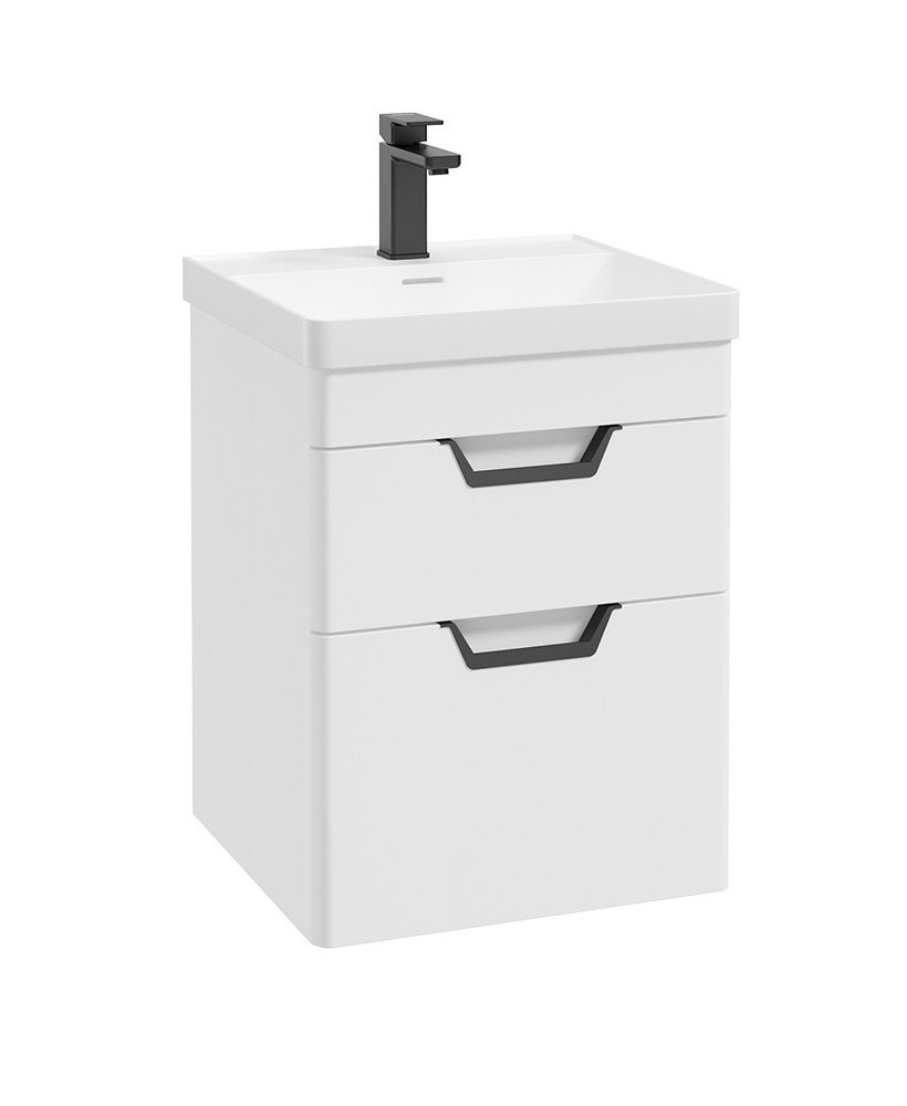 FREYA Wall Hung Two Drawer Vanity Unit & Basin