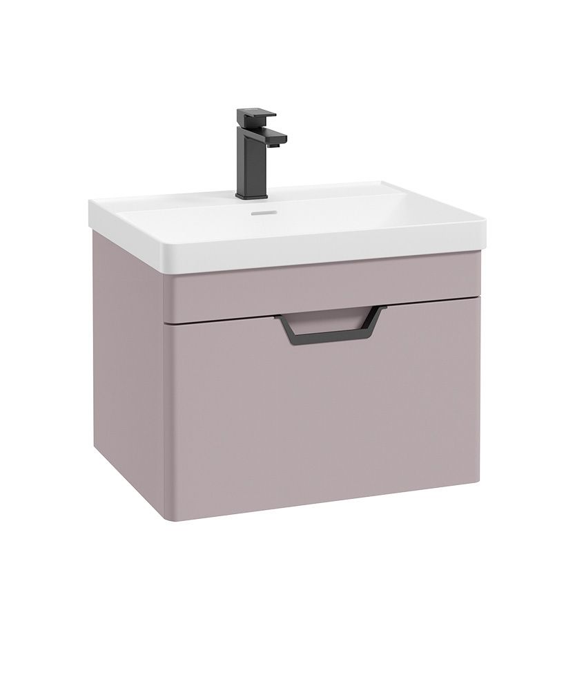 FREYA Wall Hung Single Drawer Vanity Unit & Basin