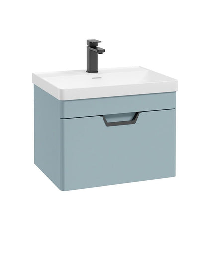 FREYA Wall Hung Single Drawer Vanity Unit & Basin