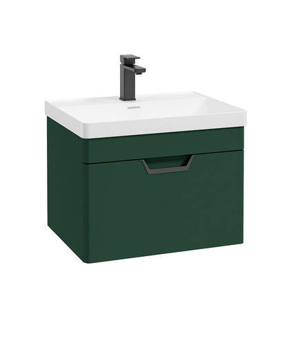 FREYA Wall Hung Single Drawer Vanity Unit & Basin