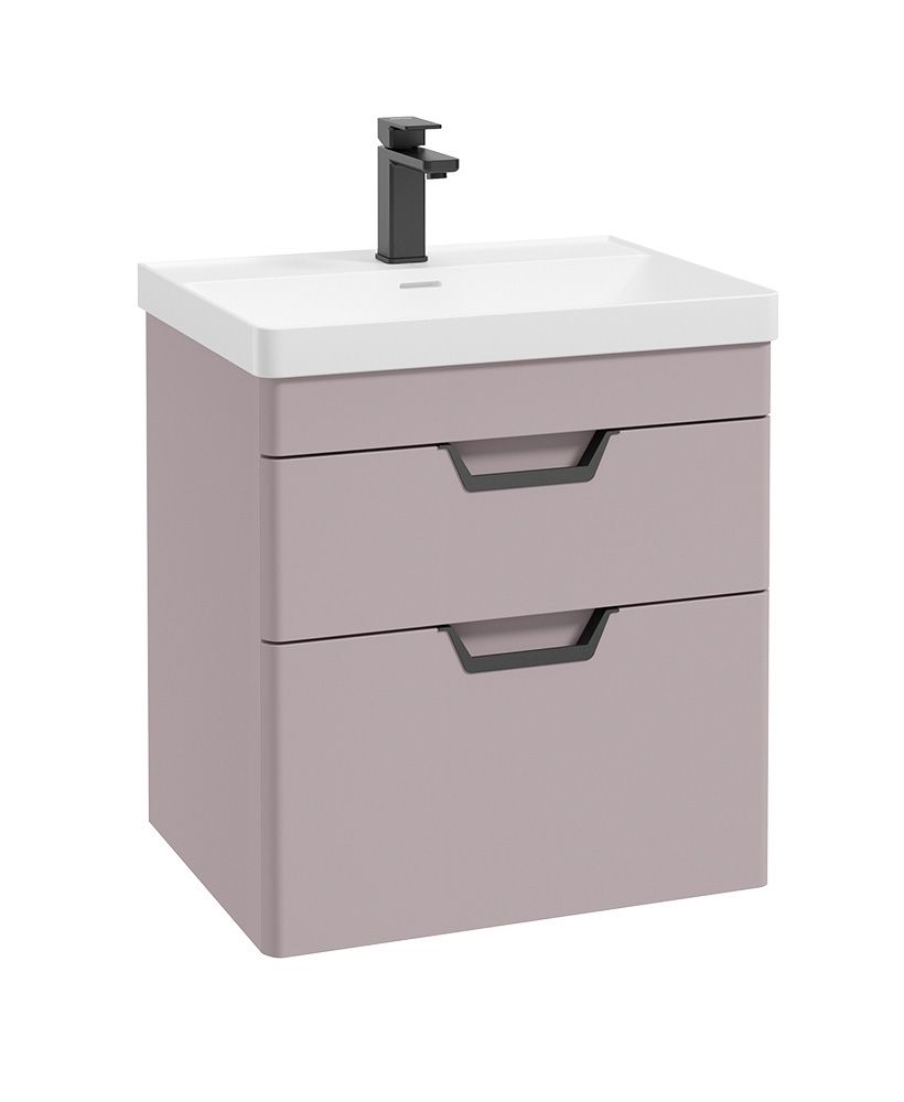 FREYA Wall Hung Two Drawer Vanity Unit & Basin