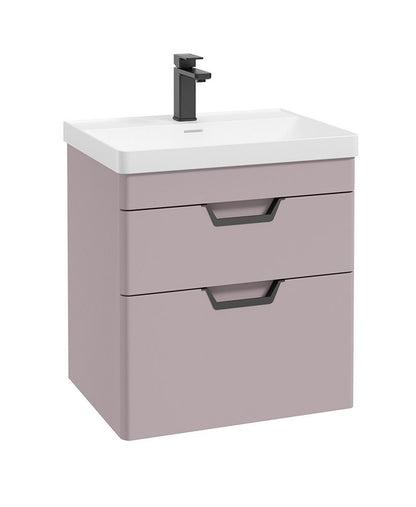 FREYA Wall Hung Two Drawer Vanity Unit & Basin
