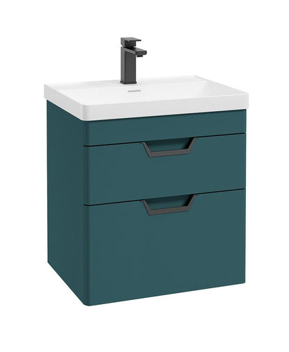 FREYA Wall Hung Two Drawer Vanity Unit & Basin