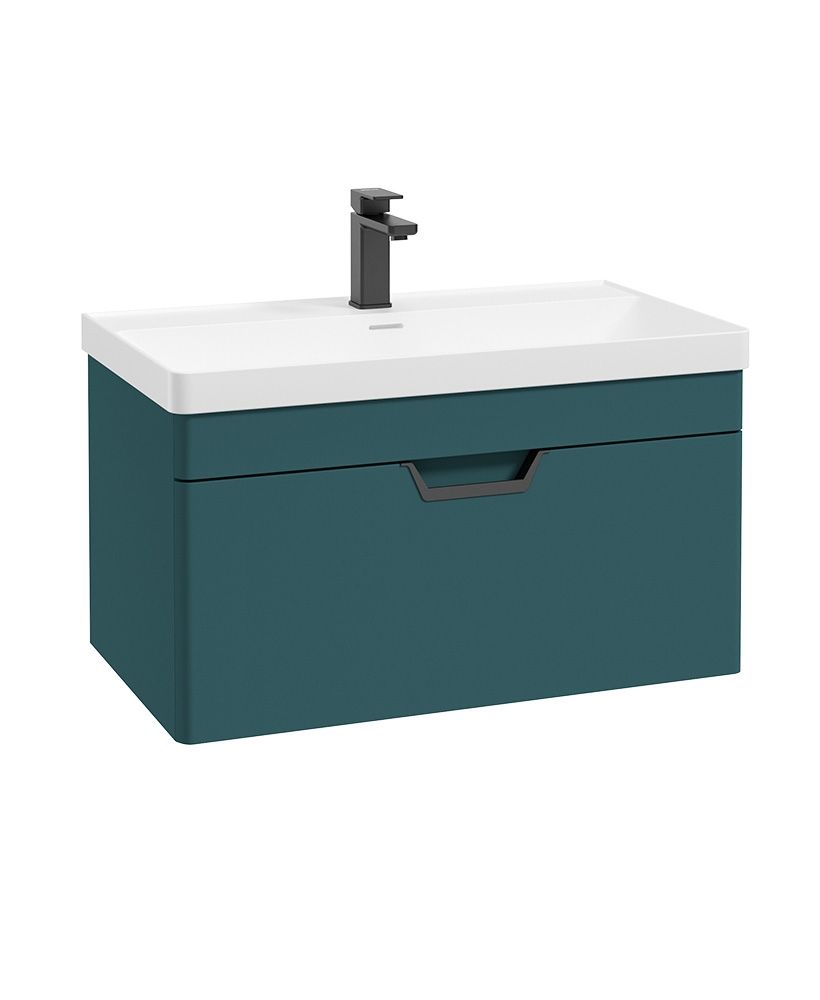 FREYA Wall Hung Single Drawer Vanity Unit & Basin