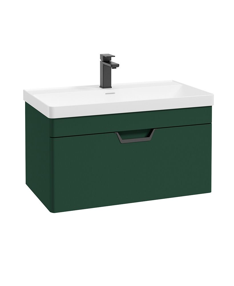 FREYA Wall Hung Single Drawer Vanity Unit & Basin