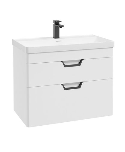 FREYA Wall Hung Two Drawer Vanity Unit & Basin
