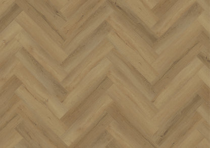 Barley Oak Herringbone LVT Dryback