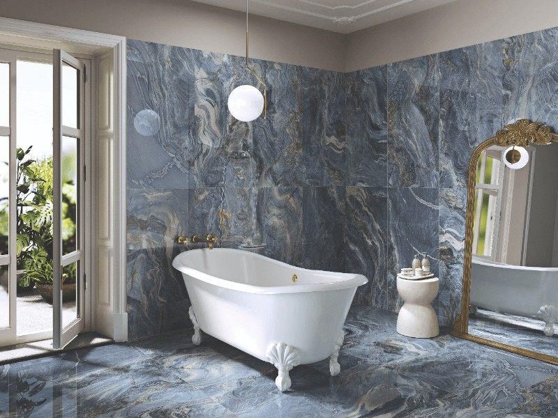 Blue Explosion - Tile Depot - 