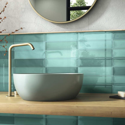 Bulge Aqua - Tile Depot - 