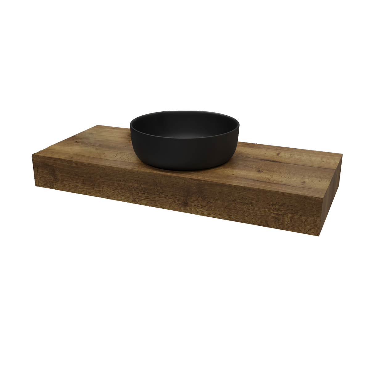 Cannes 1000mm Worktop Halifax Tobacco Oak