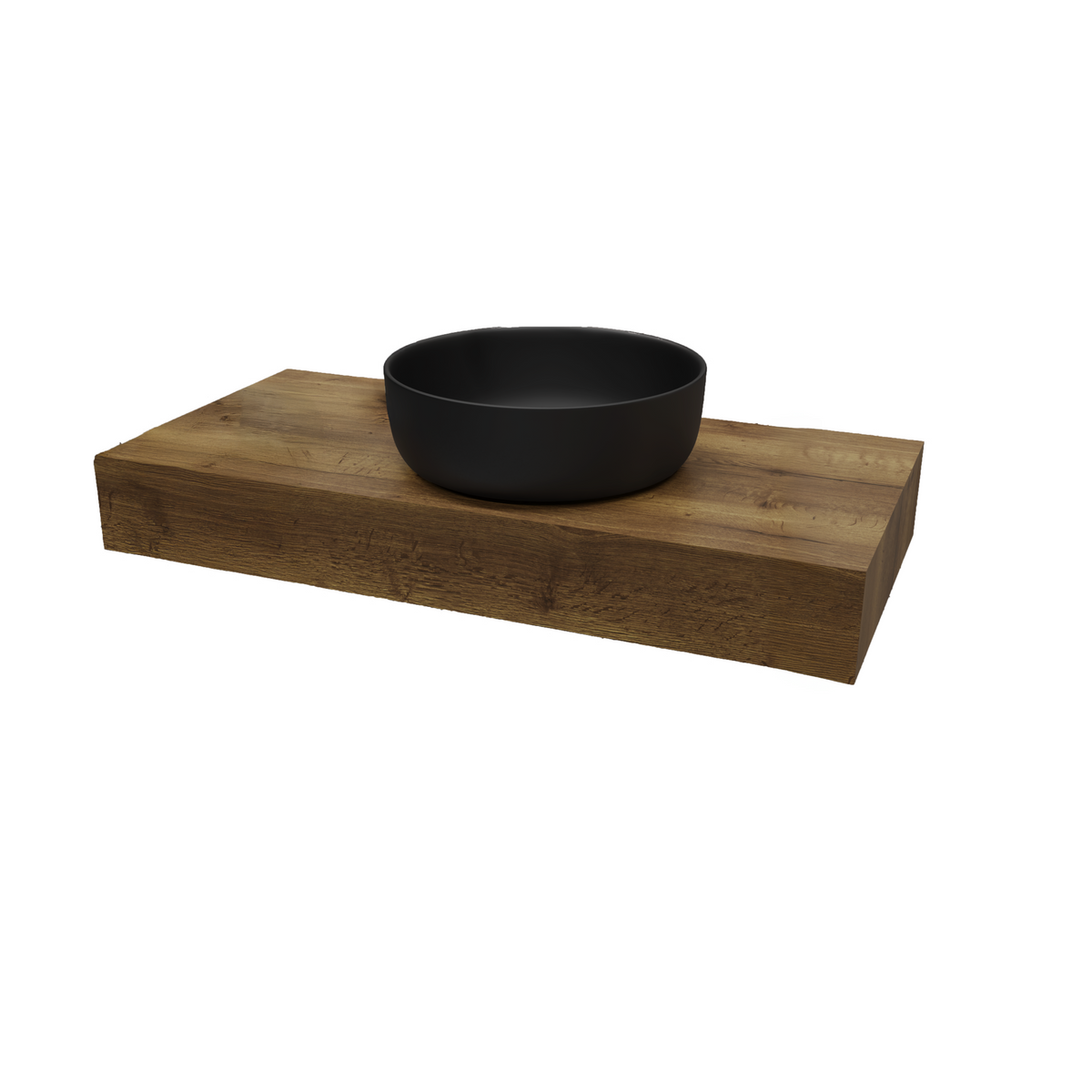 Cannes 800mm Worktop Halifax Tobacco Oak