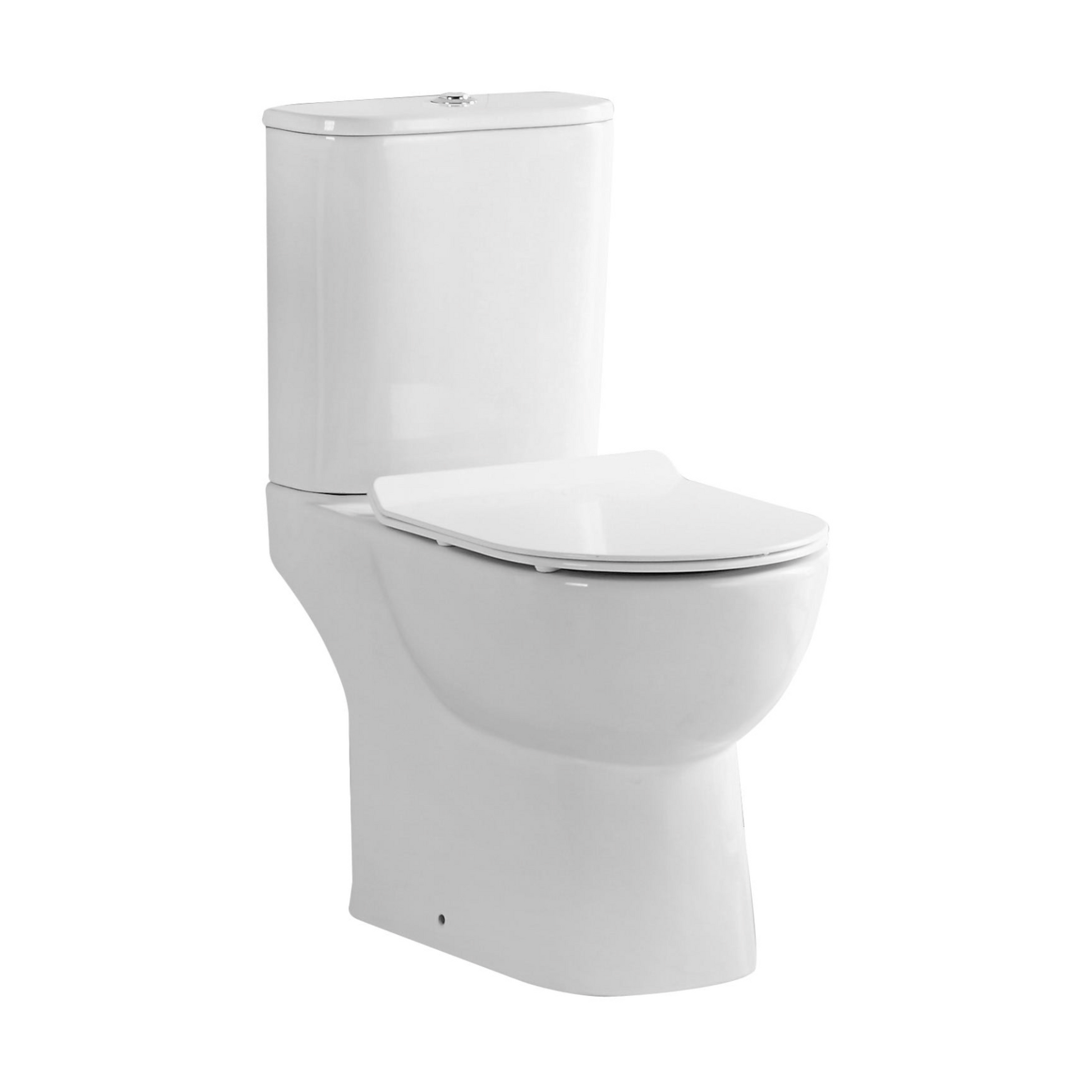 Boston Comfort Height Open Back Close Coupled Pan Including Seat