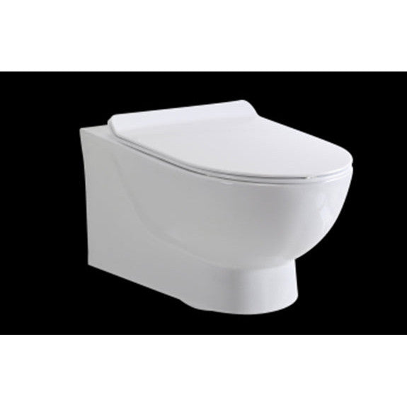 Boston Wall Hung Rimless Pan Only – Tile Depot