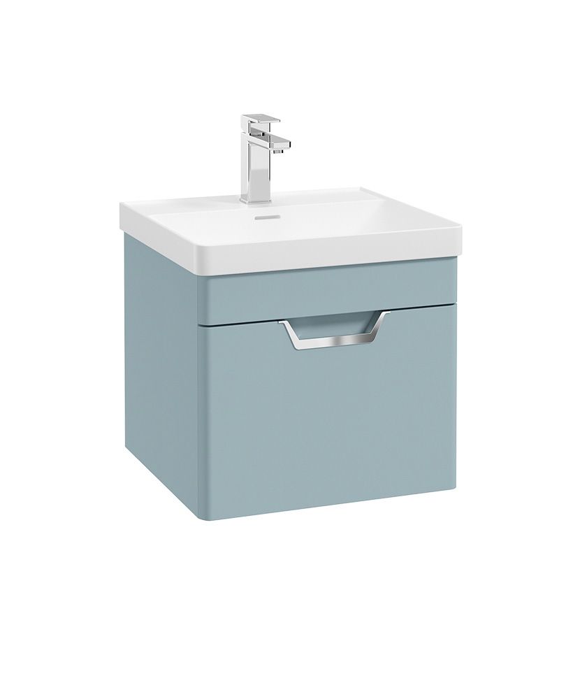 FREYA Wall Hung Single Drawer Vanity Unit & Basin