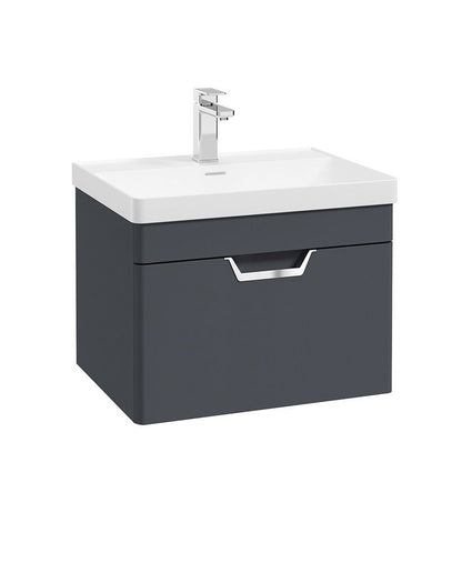 FREYA Wall Hung Single Drawer Vanity Unit & Basin