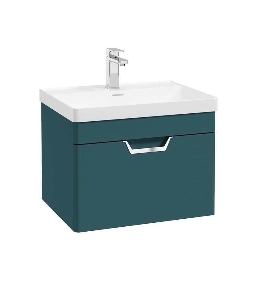 FREYA Wall Hung Single Drawer Vanity Unit & Basin
