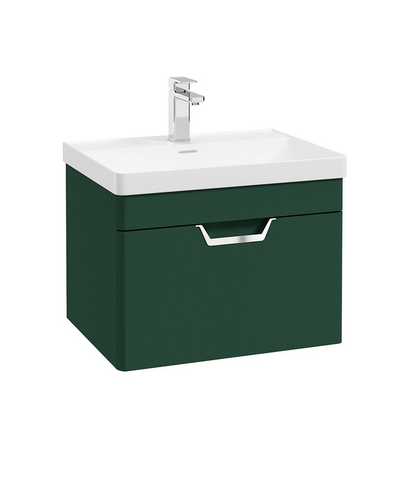 FREYA Wall Hung Single Drawer Vanity Unit & Basin