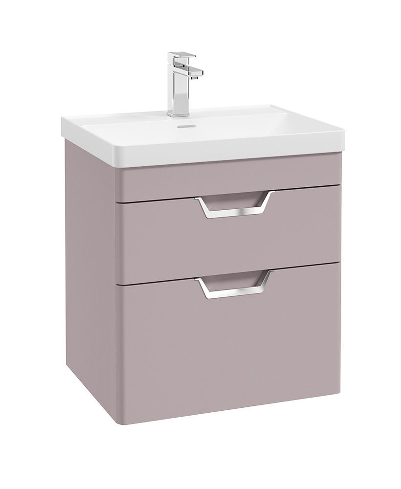 FREYA Wall Hung Two Drawer Vanity Unit & Basin