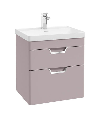 FREYA Wall Hung Two Drawer Vanity Unit & Basin