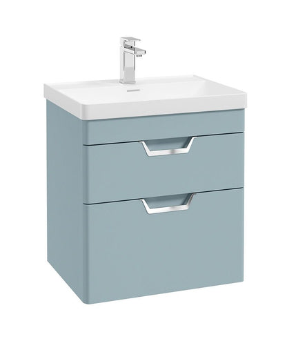 FREYA Wall Hung Two Drawer Vanity Unit & Basin