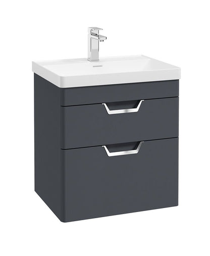FREYA Wall Hung Two Drawer Vanity Unit & Basin