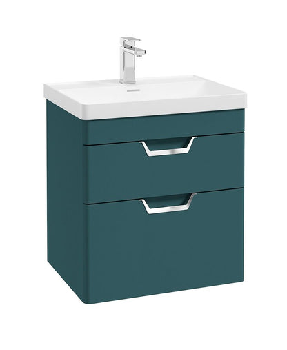 FREYA Wall Hung Two Drawer Vanity Unit & Basin