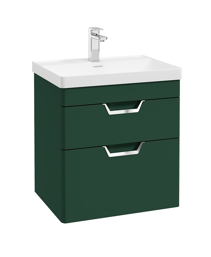FREYA Wall Hung Two Drawer Vanity Unit & Basin