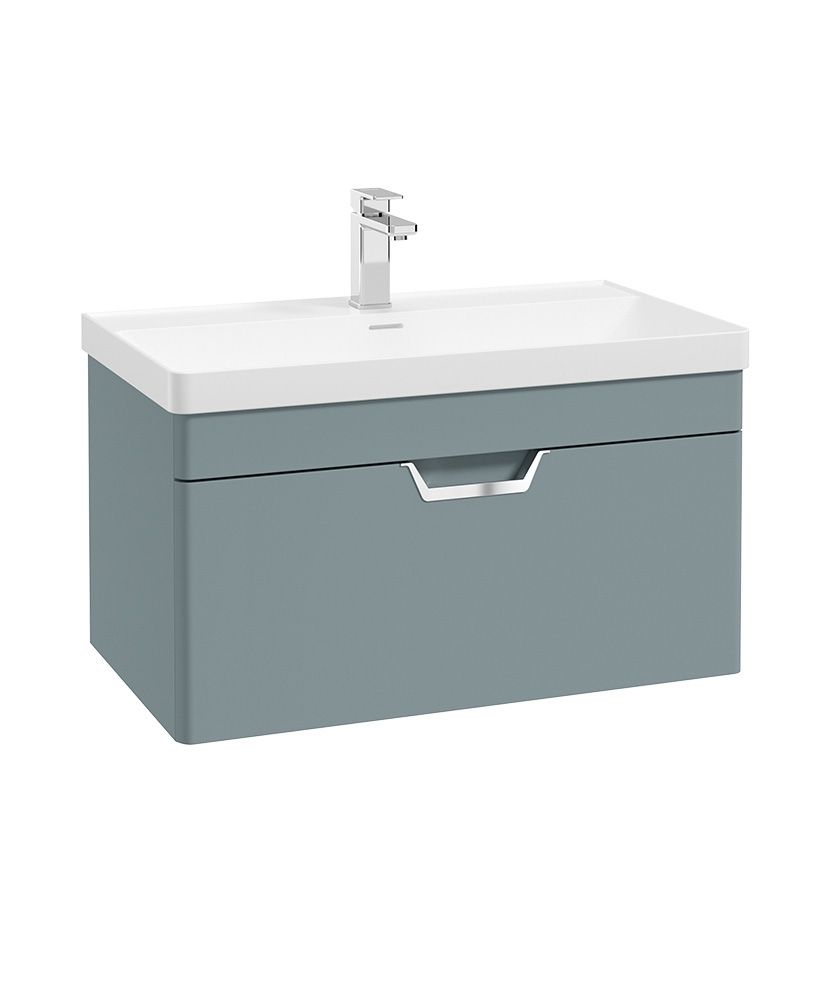 FREYA Wall Hung Single Drawer Vanity Unit & Basin