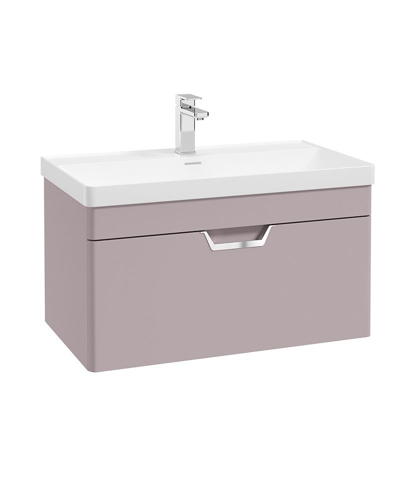 FREYA Wall Hung Single Drawer Vanity Unit & Basin