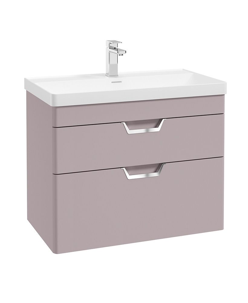 FREYA Wall Hung Two Drawer Vanity Unit & Basin