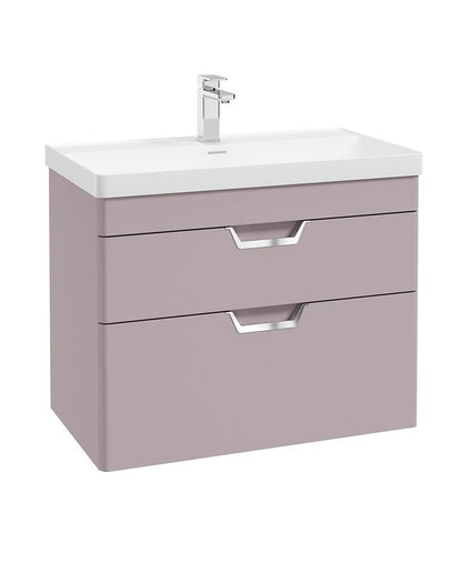 FREYA Wall Hung Two Drawer Vanity Unit & Basin