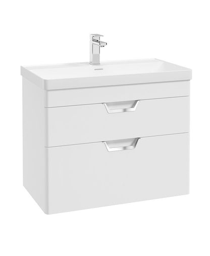FREYA Wall Hung Two Drawer Vanity Unit & Basin