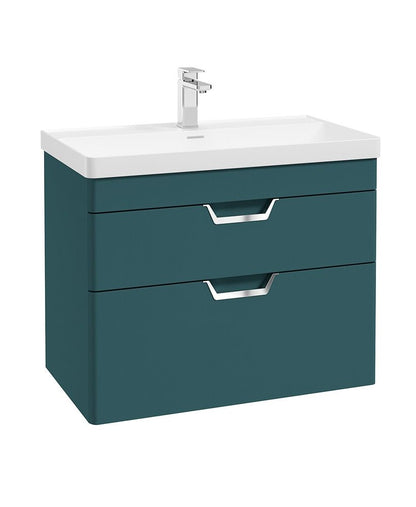 FREYA Wall Hung Two Drawer Vanity Unit & Basin