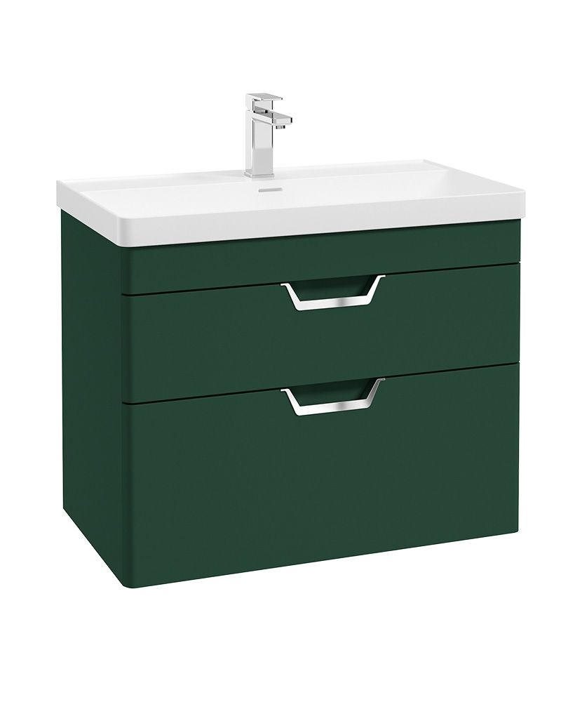 FREYA Wall Hung Two Drawer Vanity Unit & Basin