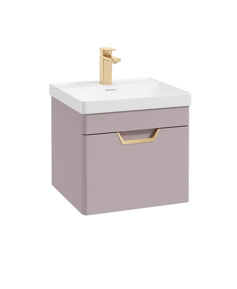 FREYA Wall Hung Single Drawer Vanity Unit & Basin
