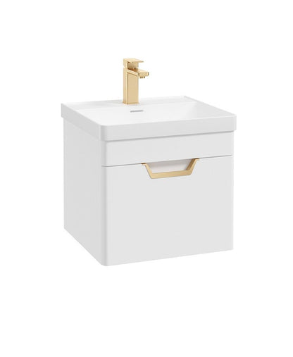 FREYA Wall Hung Single Drawer Vanity Unit & Basin