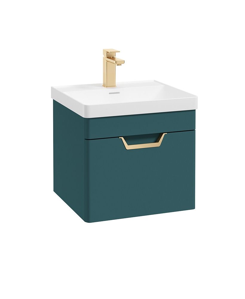 FREYA Wall Hung Single Drawer Vanity Unit & Basin