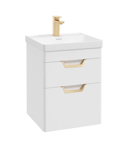 FREYA Wall Hung Two Drawer Vanity Unit & Basin