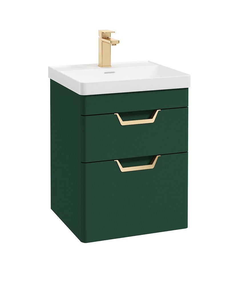 FREYA Wall Hung Two Drawer Vanity Unit & Basin