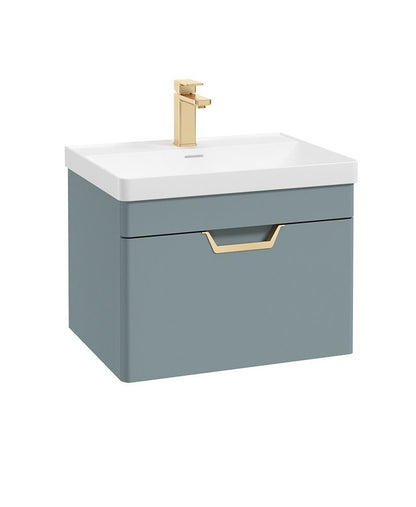 FREYA Wall Hung Single Drawer Vanity Unit & Basin