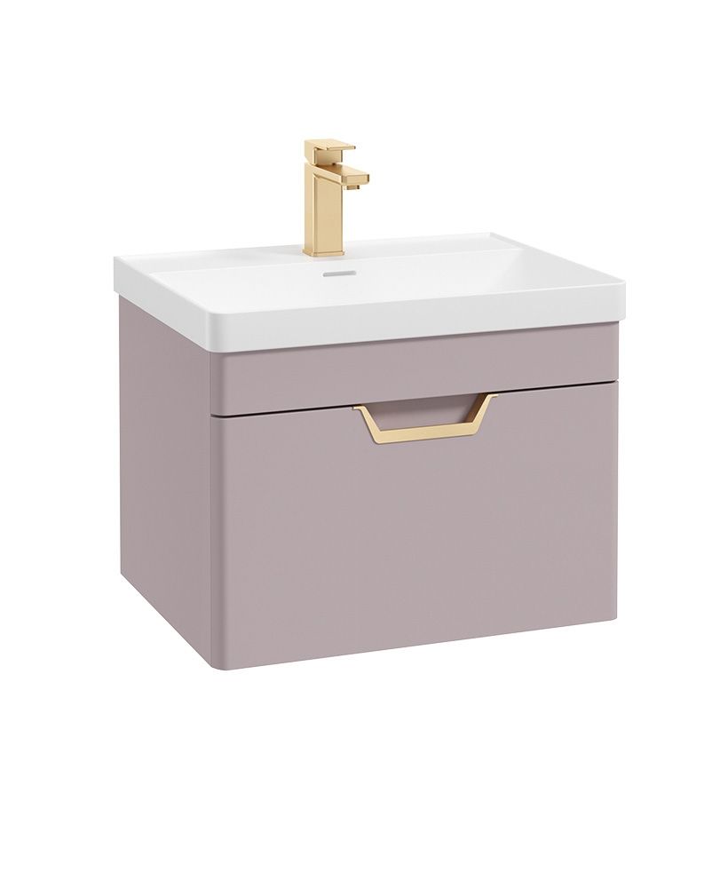 FREYA Wall Hung Single Drawer Vanity Unit & Basin