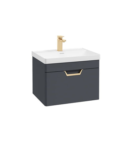FREYA Wall Hung Single Drawer Vanity Unit & Basin