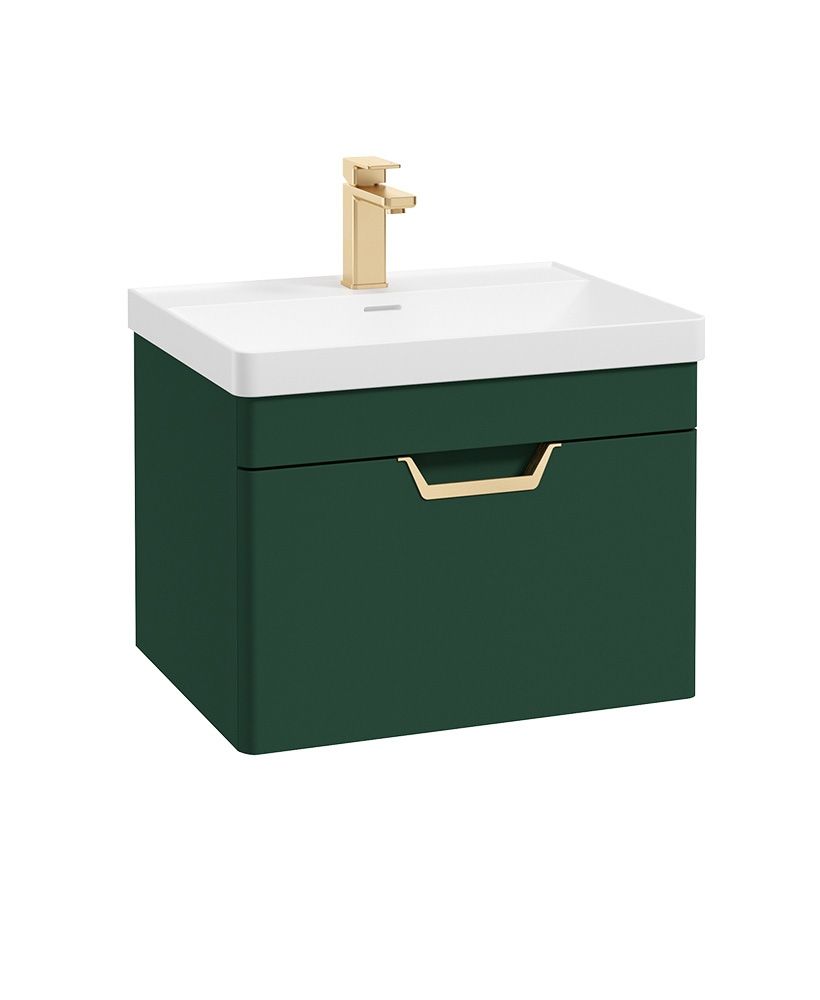 FREYA Wall Hung Single Drawer Vanity Unit & Basin