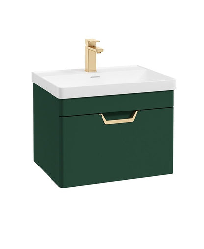 FREYA Wall Hung Single Drawer Vanity Unit & Basin