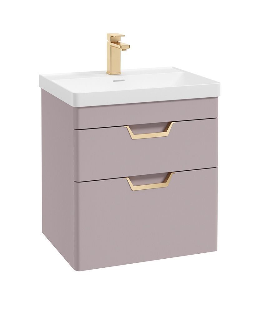 FREYA Wall Hung Two Drawer Vanity Unit & Basin