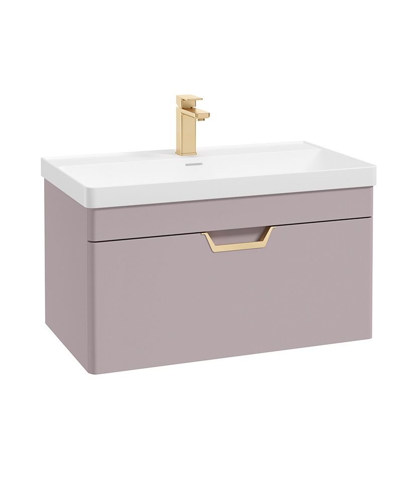FREYA Wall Hung Single Drawer Vanity Unit & Basin